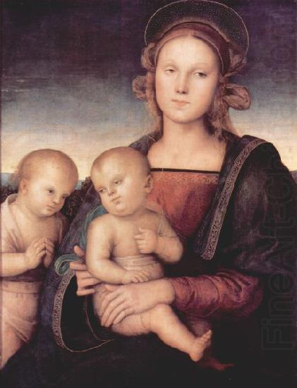 Madonna mit Hl. Johannes dem Taufer, Pietro Perugino